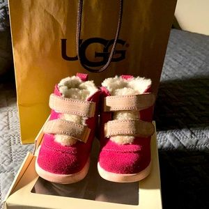 UGG pink boots | girl 6-12 months